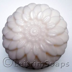 Dahlia Flower Soap (White)