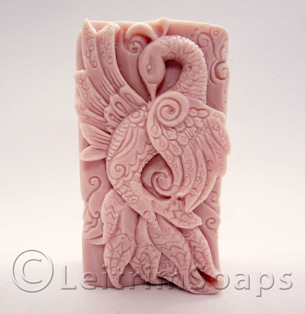 Peacock Soap (Pink)