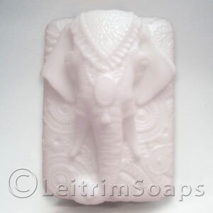 Indian Elephant Soap (White)