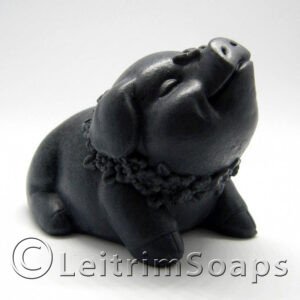 Little Pig Soap (Black)