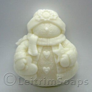 Snowman Soap (White)
