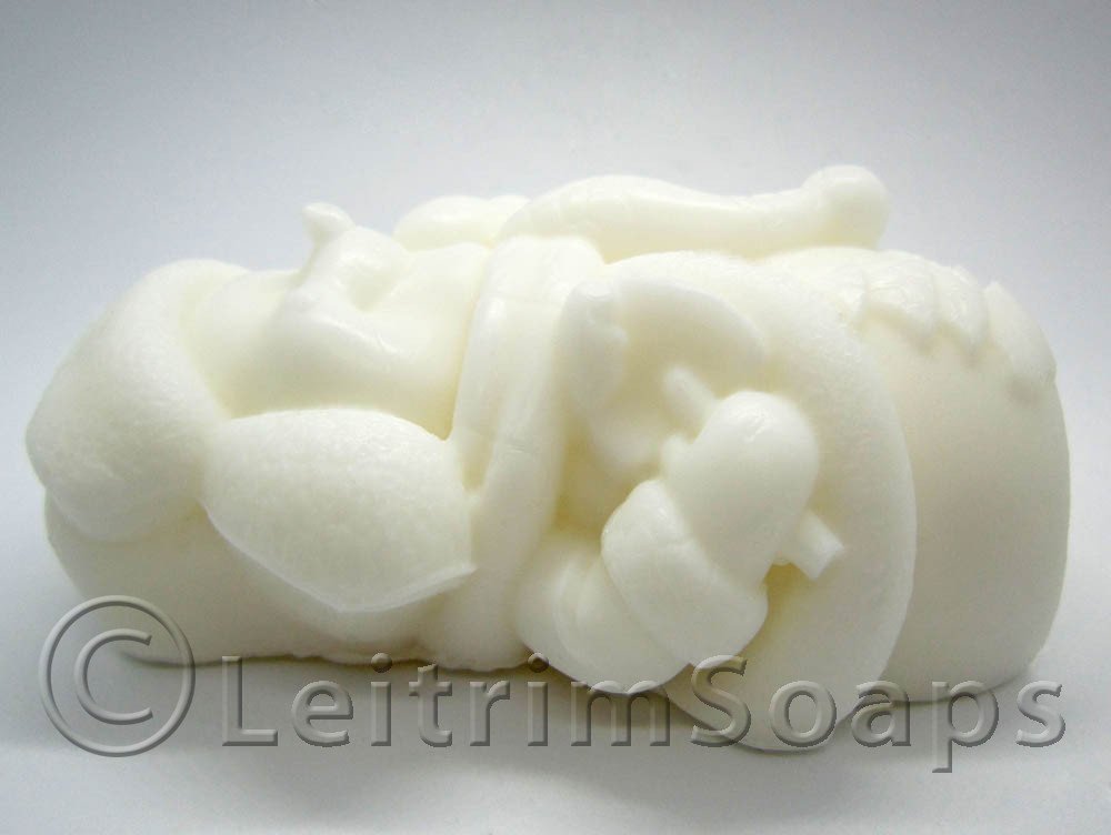 Snowman Soap 2 (White)