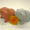 Pair of Little Pig Soaps (Pink & Grey)