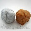 Pair of Sheep Soaps (Grey & Hazel)