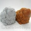 Pair of Sheep Soaps (Grey & Hazel)