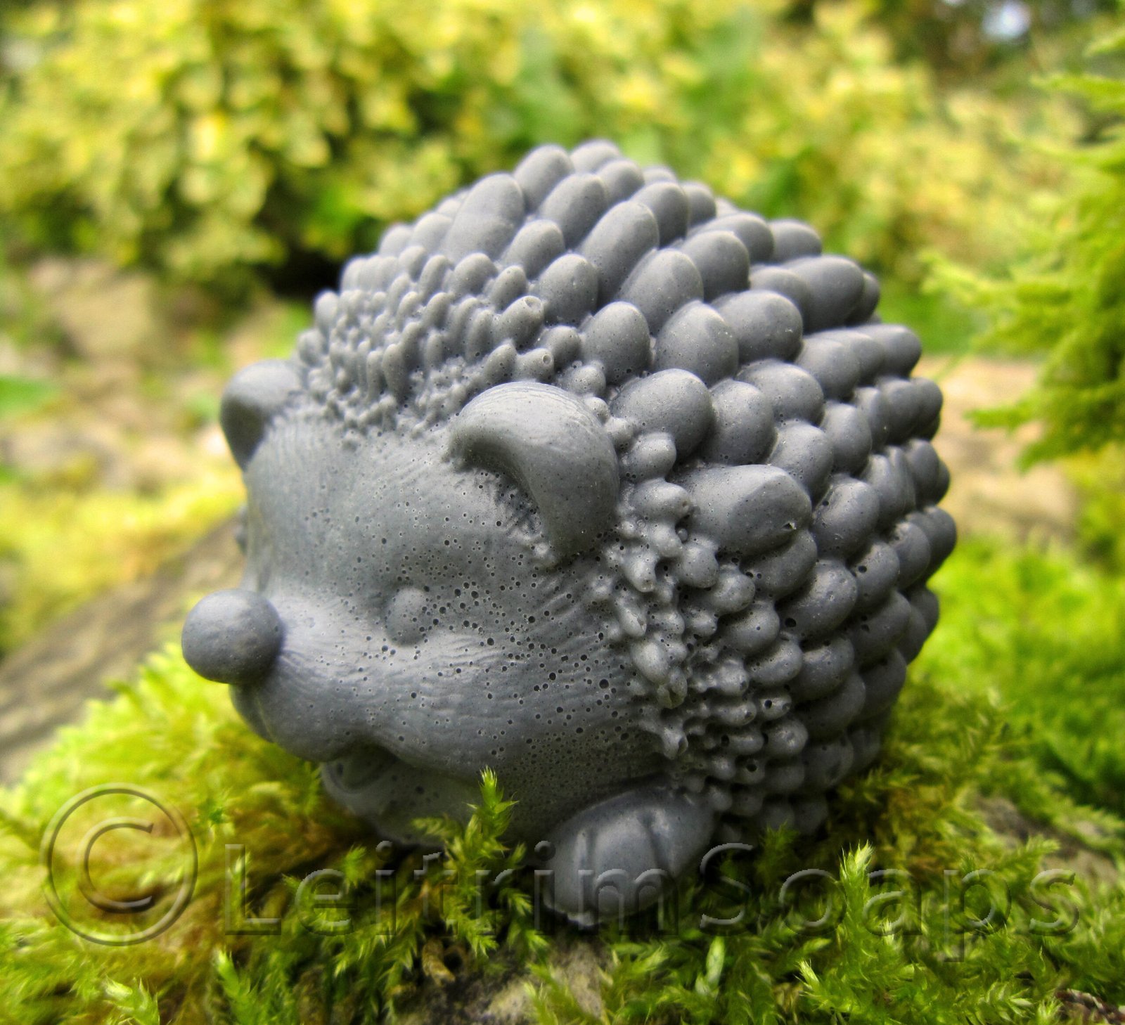 Hedgehog Soap (Grey) - Image 2