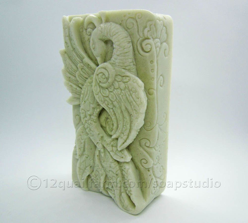 Peacock Soap (Green)