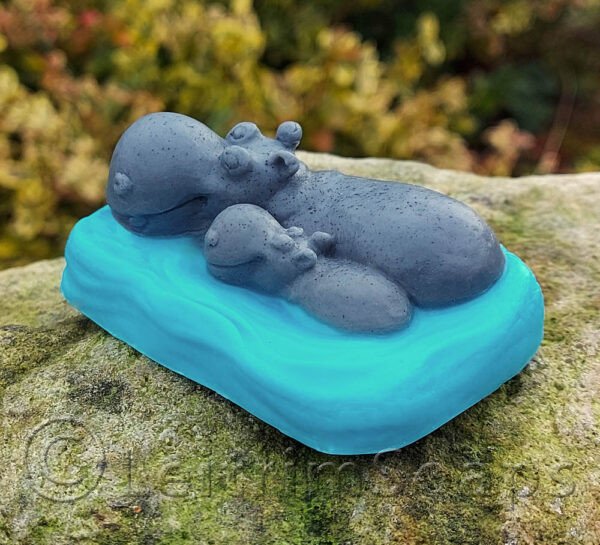 Hippo Soap (Blue) - Image 2
