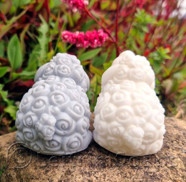 Pair of Sheep Soaps (White&Grey)